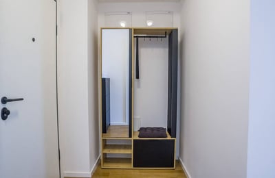 Аренда светлой двухкомнатной квартиры в современном ЖК, 41 м², Палилула, Белград, Сербия